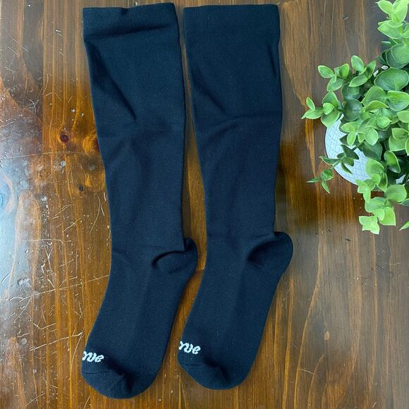 Clove Shoes Compression Socks Black Large - Picture 3 of 6